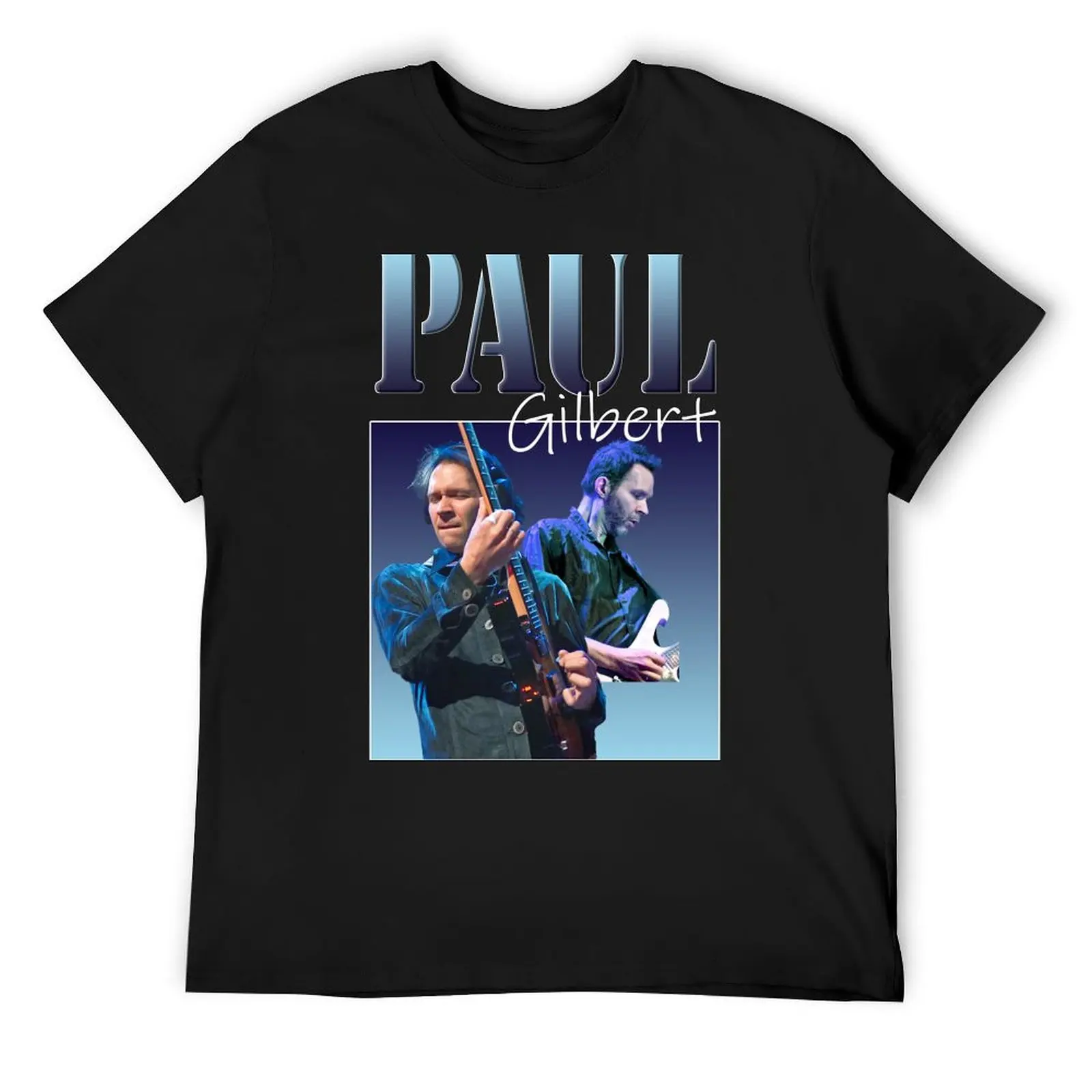 Paul Gilbert Classic T-Shirt kawaii clothes sweat rapper graphic tees cotton t shirt men