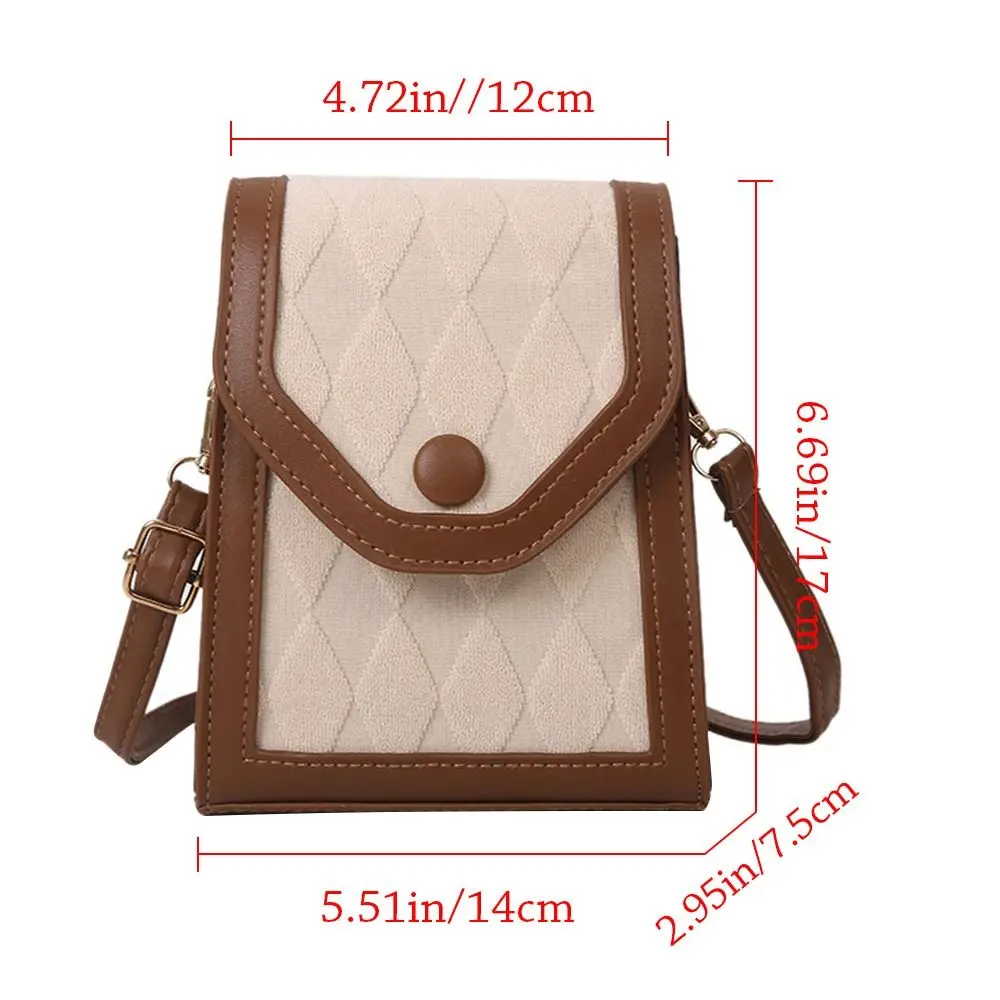 Women Fashion PU Leather Messenger Shoulder Bag Simple Sling Bag Small Crossbody Bags Leisure Handbag Stylish Solid Color Pouch