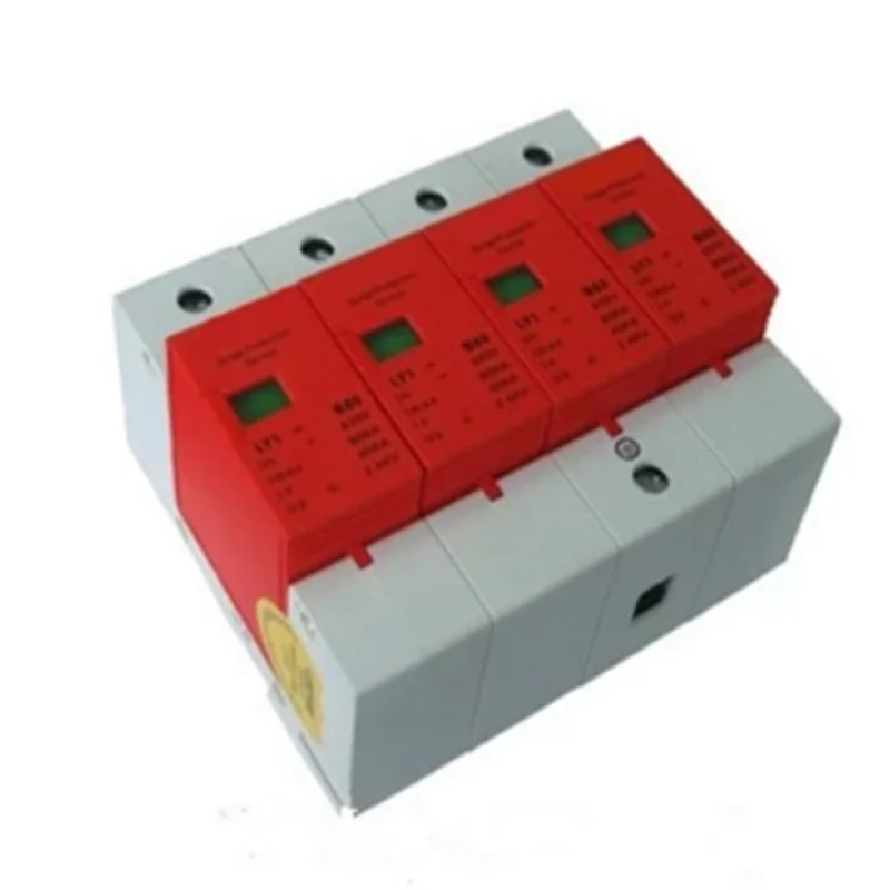 

4P 40 ~ 80KA Din Rail стабилизатор напряжения молниеотвод совершенно новый в коробке