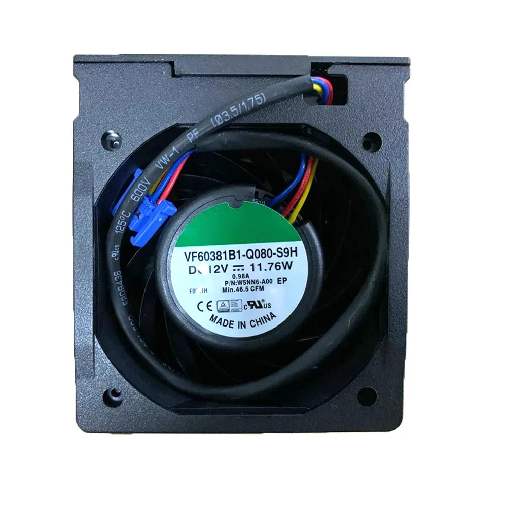 Server Fan For DELL For PowerEdge R7415 R540 R540XD 0H3H8Y H3H8Y VF60381B1-Q080-S9H 0W5NN6 W5NN6-A00 DC12V 11.76W