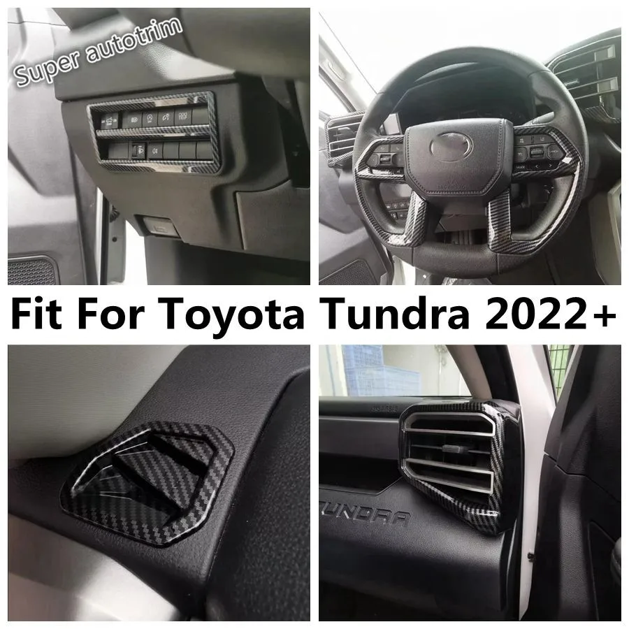 

Inner Door Armrest Window Lift Button / Handle Bowl / Stalls Gear Shift Box Cover Trim For Toyota Tundra 2022 2023 Accessories