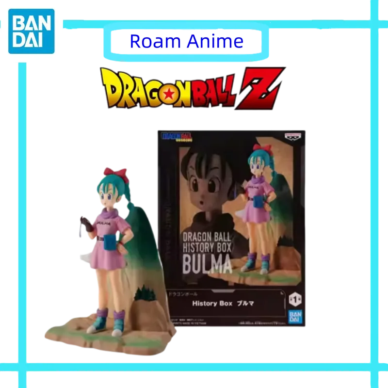 

Оригинальная аниме-модель Bandai Dragon Ball History Box Bulma, фигурки героев, коллекционные игрушки, подарок для детей, точечные товары