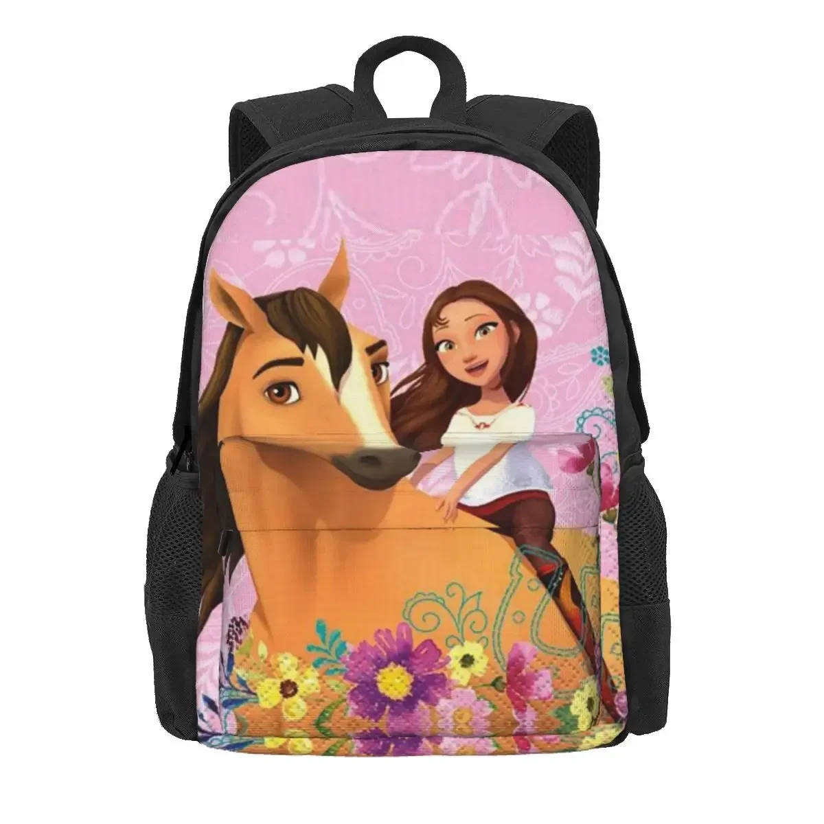 Spirit Riding Free Backpack Daypack Large Capacity Boys Girls BookBag School Bag Shoulder Bags for Men Women