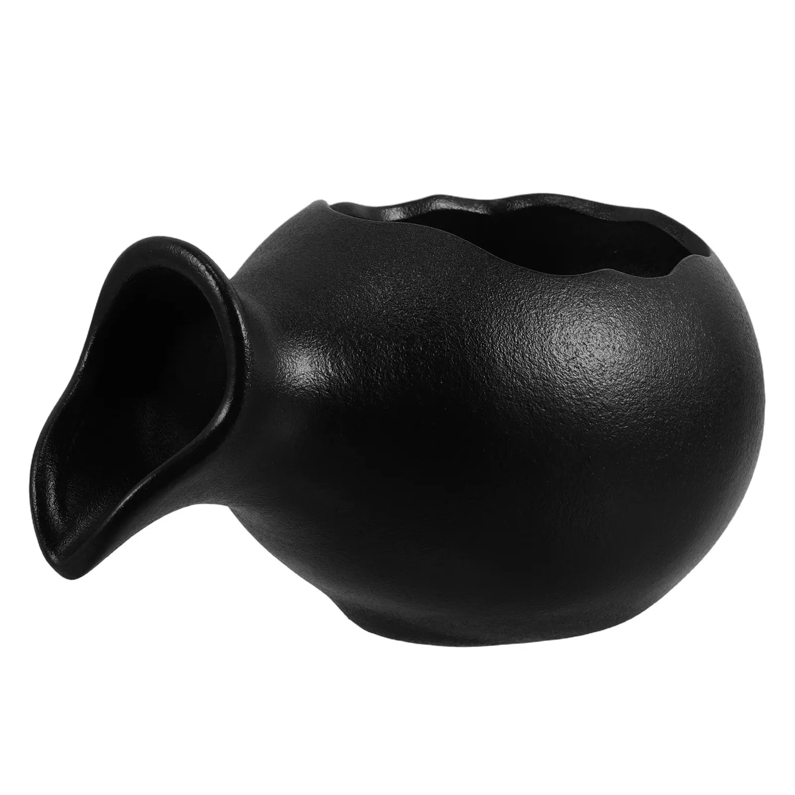 Mini Ceramic Jar Pond Spitter Fountain Waterfall Feature for Small Ponds Gardens Patios Aquariums Desktop Outdoor Indoor Decor