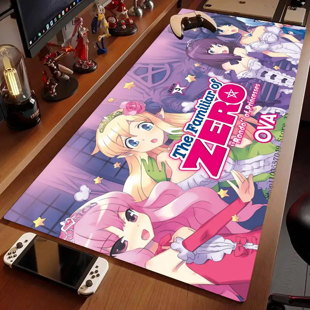 The Familiar Of Z-Zero Anime Mousepad Non-slip Suitable For Office Computers Laptops E-sports Game Desk Mats XXL Keyboard