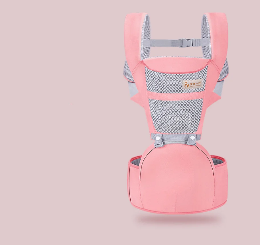 Portador de cinto ergonômico com fezes na cintura, mochila canguru, assento de quadril para recém-nascido, envoltório de sling infantil, multifuncional, 0-48 meses