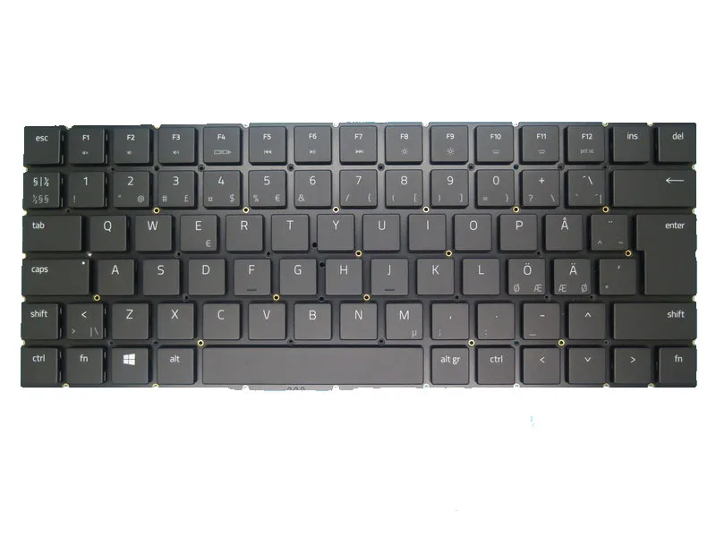 Imagem -03 - Reino Unido Eua ne jp gr fr Teclado para Razer Blade Pro 17 2023 2023 Rz090166 Rz09-01662 Rz09-01663 Rz09-01662w52 Rz09-01662w53 Rz09-01663w52