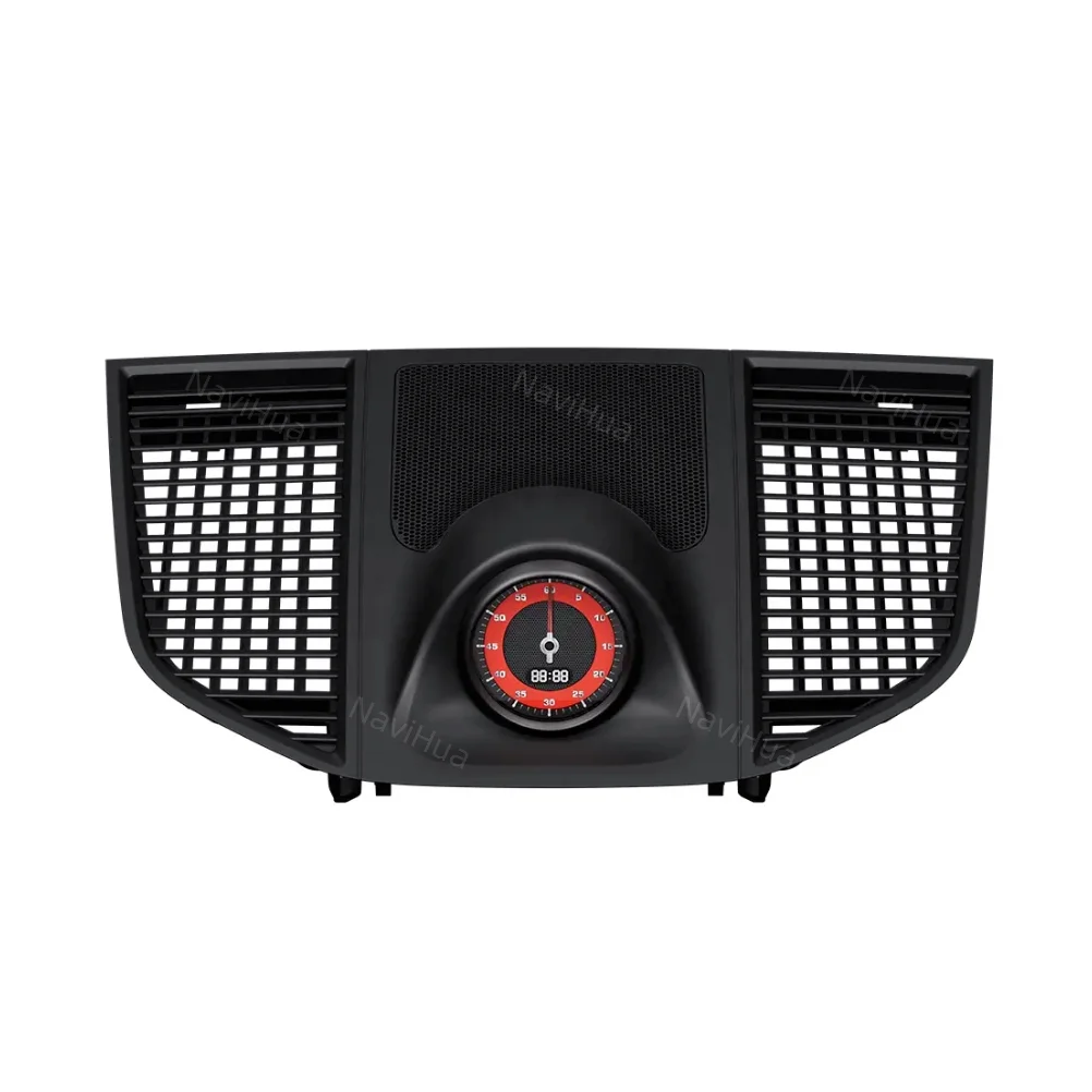 

NaviHua New For Porsche Macan 2014 2021 Car Interior Dashboard Central LCD Stopwatch Clock Compass Auto Electronic Meter Clock