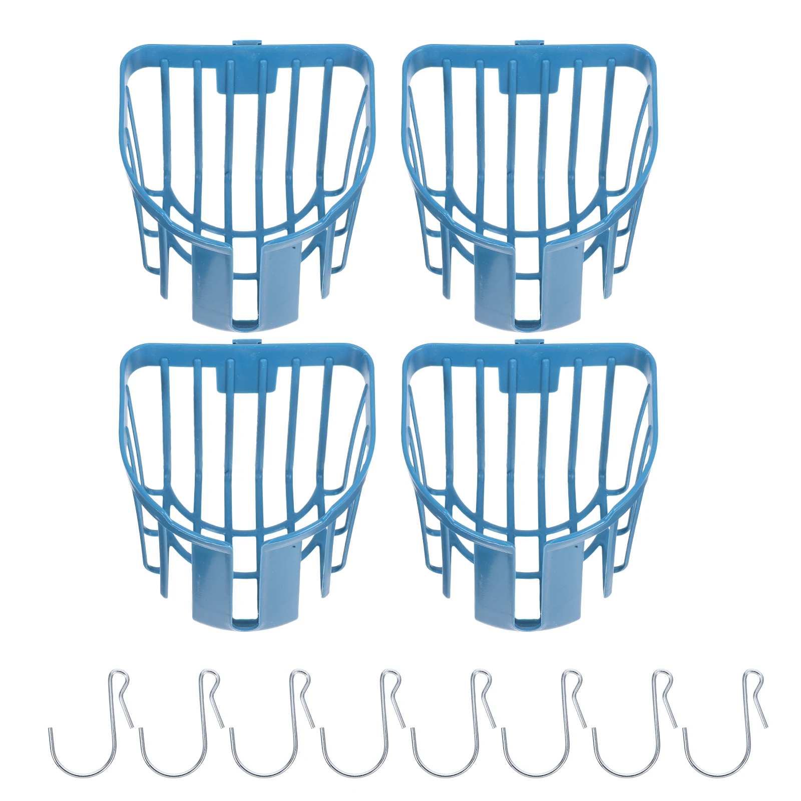 

4 Pcs Porch Planter Pots For Decoration Fern Planting Basket Vertical Garden Wall Decor Planter Plastic Pots for Mounting Home