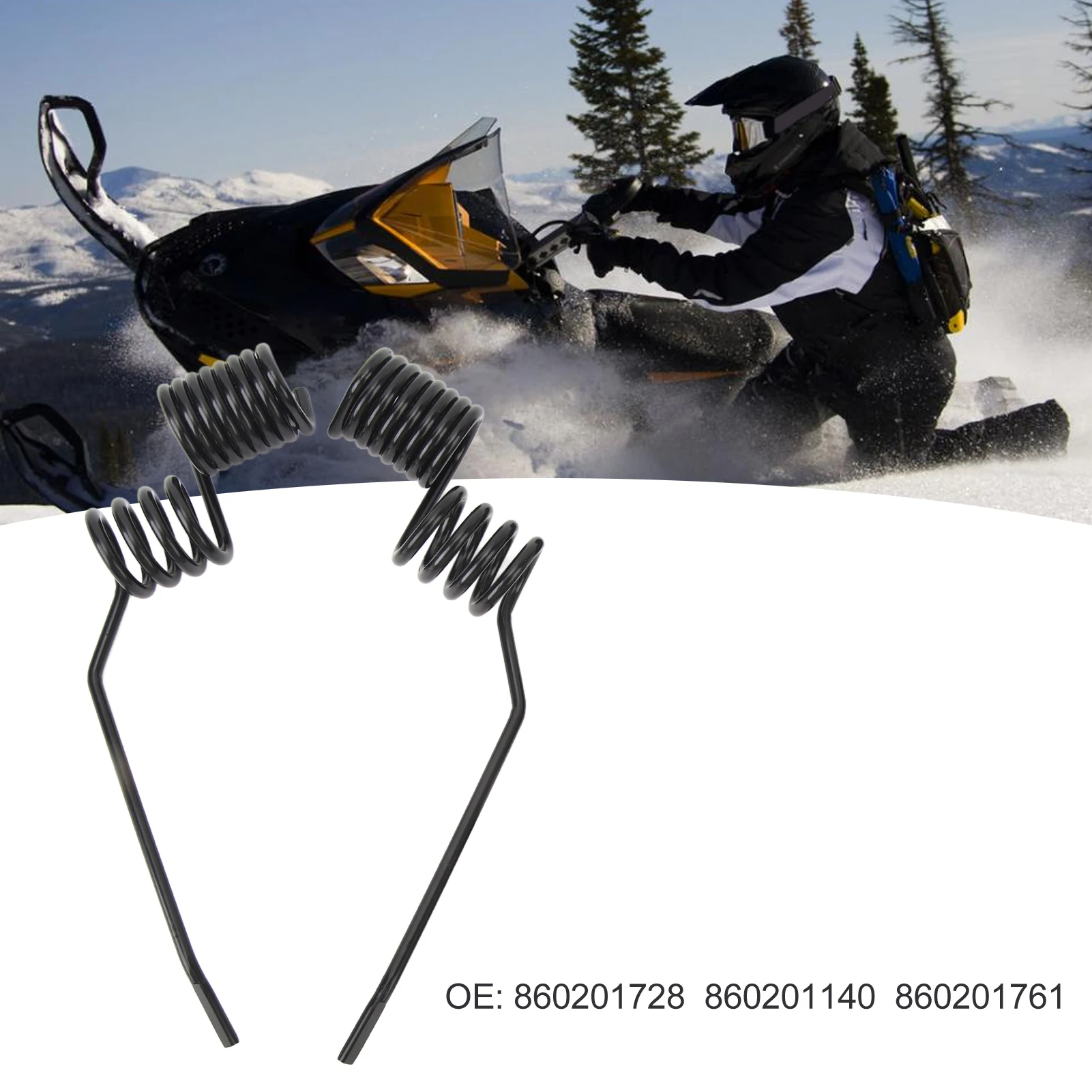 Rail Mount Ice Scratchers Practical 860201728 High Strength Prevent Ice Buildup for  G4 ‑XM ‑ Chassis Summit