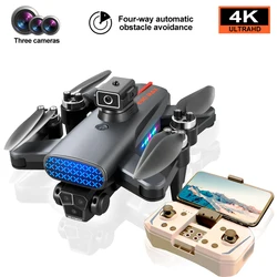 K90 Max Drone with Camera 4K HD Three Camera Brushless Motor GPS WIFI Obstacle Avoidance Foldable Aerial Photography Quadcopter