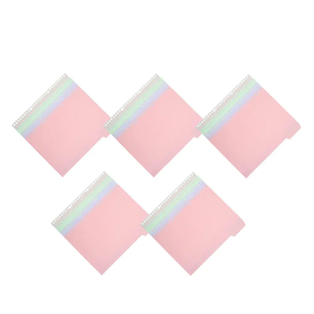 20 шт. цветных разделителей для папок с полосками для записей, для блокнотов, файлов, планеров, отчетов, презентаций, школы