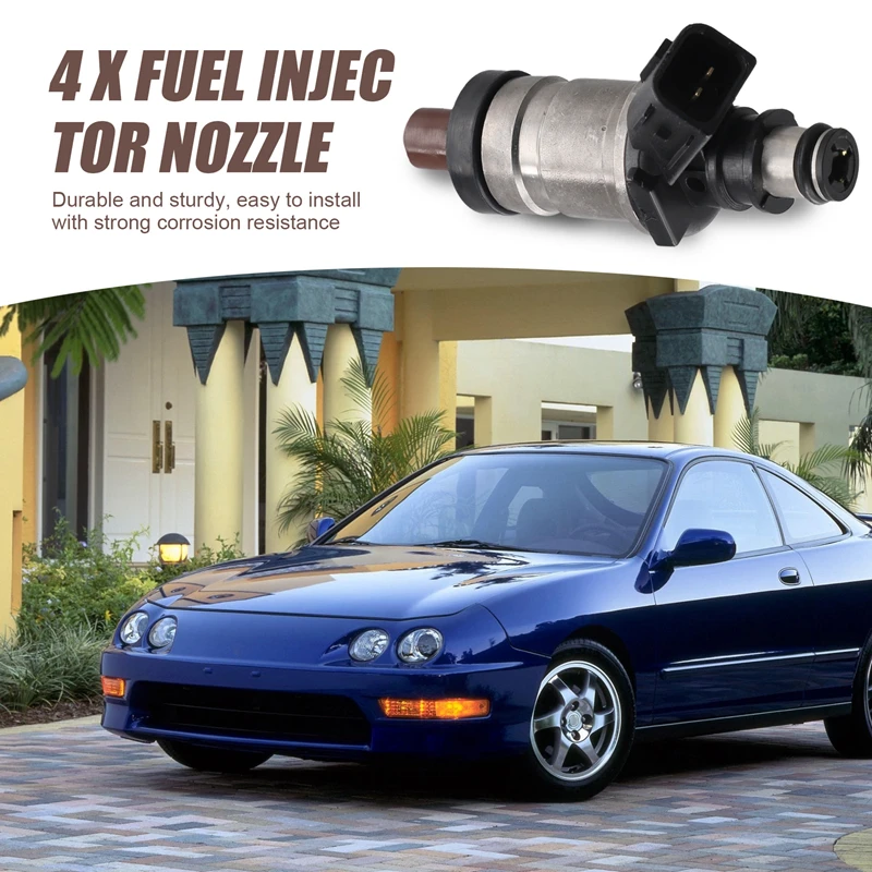 4PCS 06164-P2J-010 Nuovo Ugello di Iniezione di Carburante Per ACURA INTEGRA 1.8L B18B1 B18C1 96-01