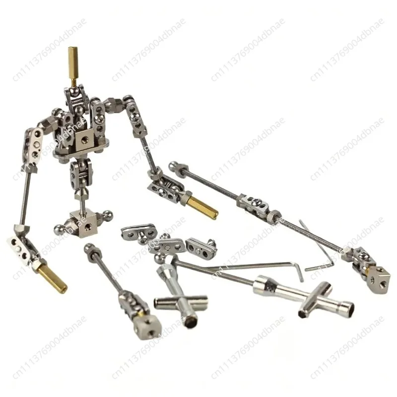 Pro 3.0 Stop Motion Armature Stainless Steel Doll Bracket Flexible Joints