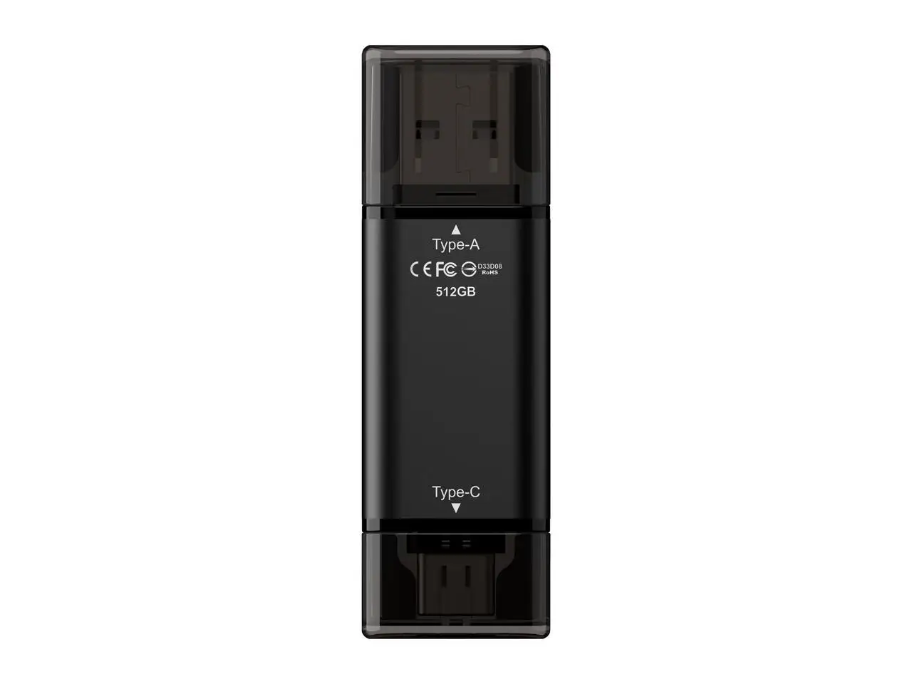 TEAM X1 MAX DRIVE 512GB BLACK USB 3.2 Gen2 External Solid State Flash Drive, Dual Interface Type-C and Type-A, Compatible with Smartphone/ Tablet/ PC/ Chromebook, Speed Up to 1000MB/s (TX1MAX3512GB01)