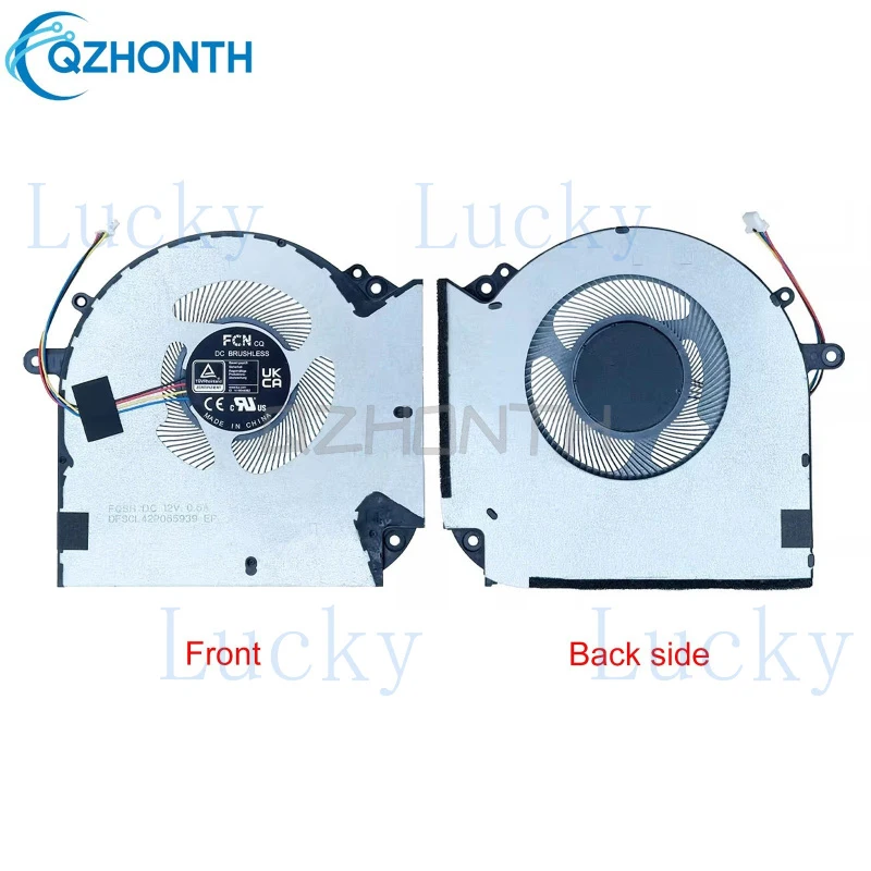 f  New For ASUS Vivobook 16x K3605Z K3605V K3605ZV K3605VV Laptop CPU Cooling Fan