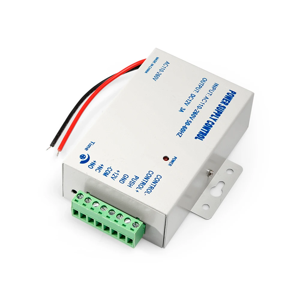 Access Control Accessories Fail Secure Electric Rim Lock Power Supply Module Remote Control
