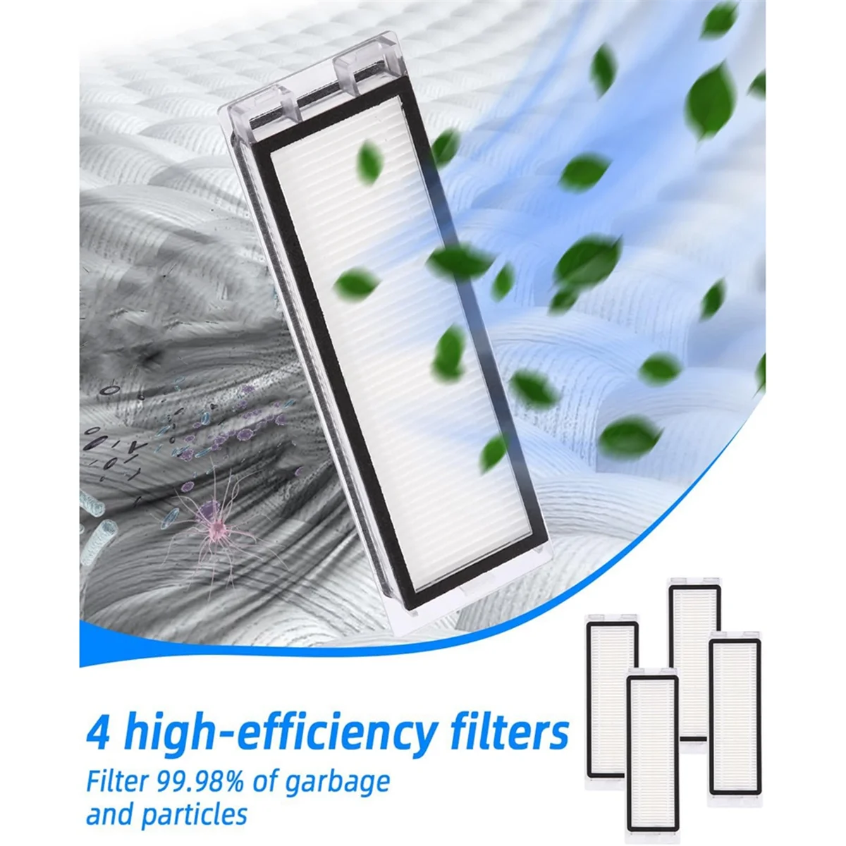 

ABRG For Roborock Q Revo PRO/Q Revo S/Q Revo MaxV Robot Vacuum Parts Main Side Brush Hepa Filter Mop Cloth Dust Bags
