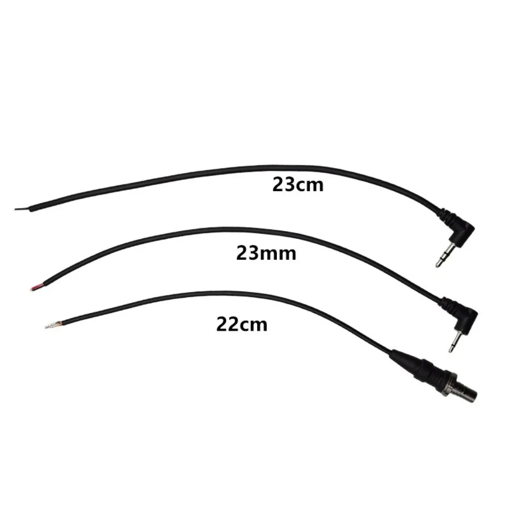 

SF/2.5MM/3.5MM plug tactical flashlight Rat tail replacement cable Rat tail modification cable