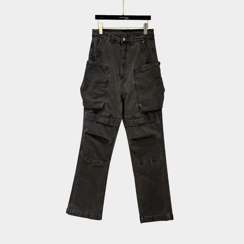 

High Street Темный стиль Повседневные брюки Мужчины Женщины Модные удобные брюки Мужская одежда Женская одежда