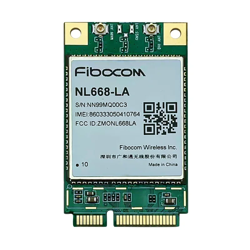 fibocom-nl668-eu-nl668-la-nl668-eau-nl668-am-mini-pcie-lte-cat4-gnss-モジュール-ラテン北米、ヨーロッパ、アジア太平洋地域、オーストラリア向け