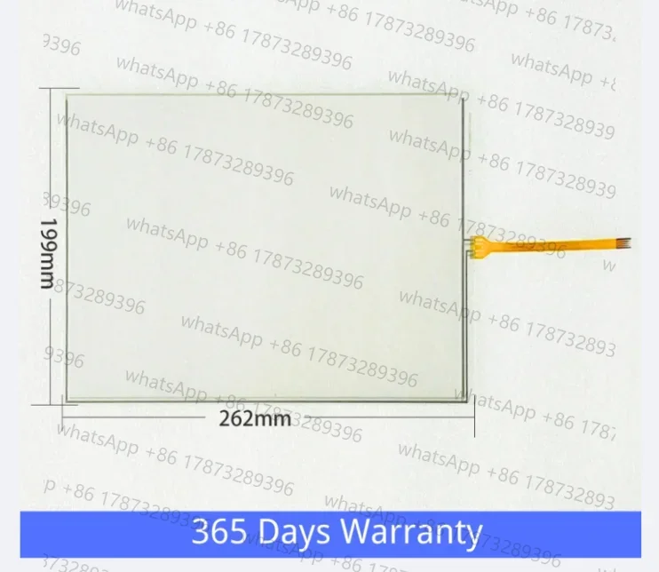Sigmatek TAE534 01-240-534-F لوحة شاشة لمس زجاج محول الأرقام لـ Sigmatek TAE534 01-240-534-F