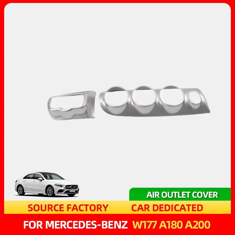 

Interior Stickers For Mercedes Benz A Class W177 A180 A200 A250 2019 2020 2021 2022 2023 Trim Inside Air Conditioning Switch But