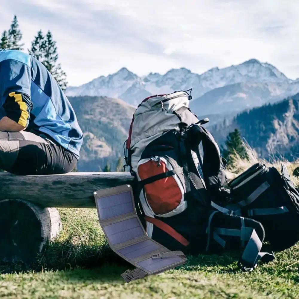 

Waterproof 20W Foldable Solar Panel Kit Foldable Design Environment Protection Foldable USB Solar Panel Durable Sensitive