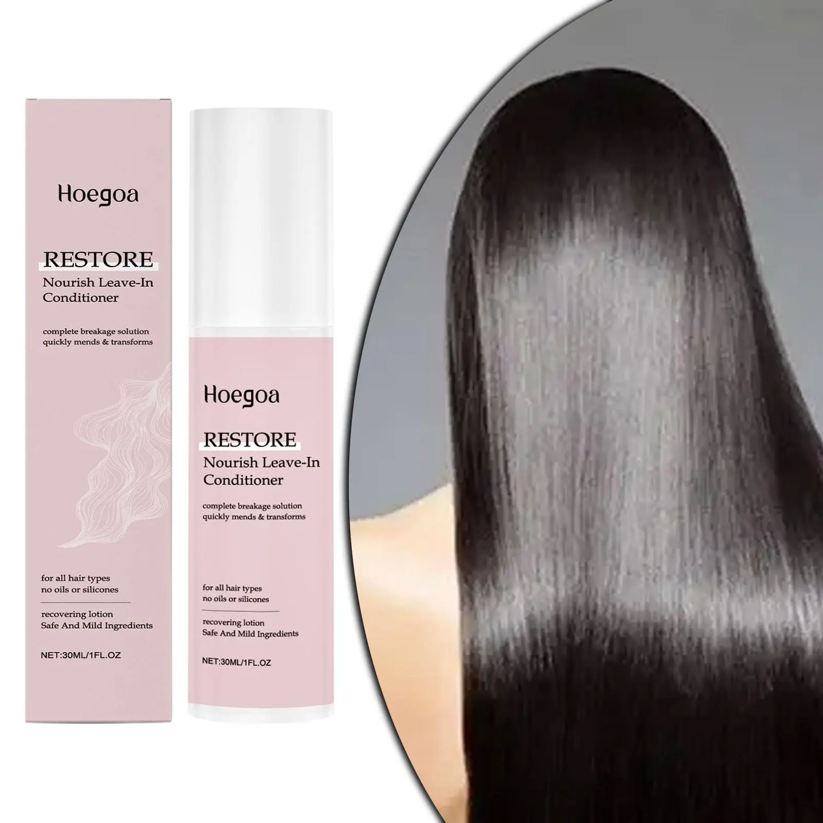 

Hair Conditioner Nourishing Repair Spray Leave in Treatment for Damaged Hair Smooth Soft Manageable Care