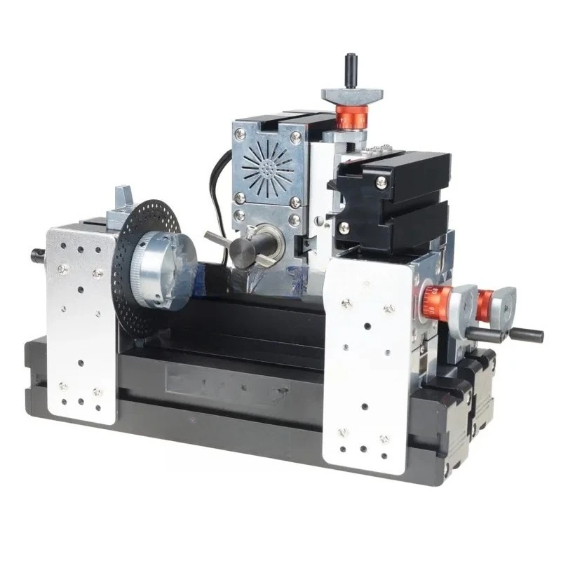 The First Tool 60W High Power Mini Metal Gear Milling Machine A TZ10002MZL 12000RPM with Dividing Plate and 50mm Chuck