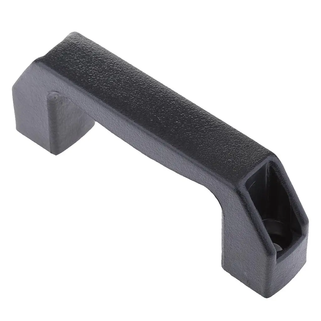 Black Plastic Cabinet Handles Kitchen Cupboard Door Pulls for Marine RV