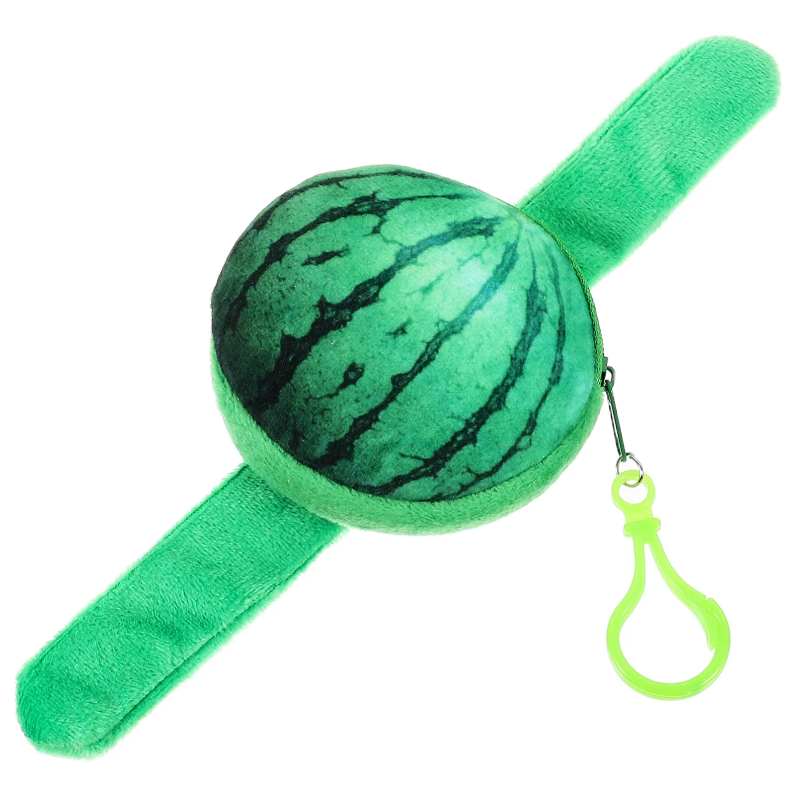 

Watermelon Snap Slap Bracelet Wristband Easy Wear Kids Coin Bag Party Favor Boys Girls Lovely Wrist Circle Bracelet
