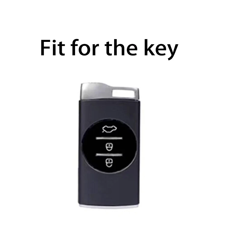 White Diamond TPU for Chery Tiggo 5x Sport Exeed Tiggo 8 Pro 3x 5x 7 Pro Car Key Case Remote Key Cover Fob Keychain Accessories
