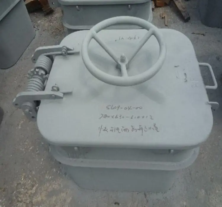 China supplier steel/aluminum marine watertight hatch cover