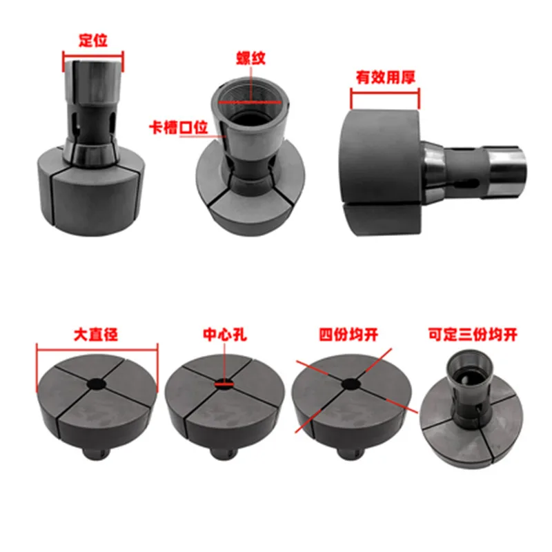 Increase Chuck  46 CNC Lathe Machine Collet D65mm Lathe Pull Back Spring Steel Chuck Collet