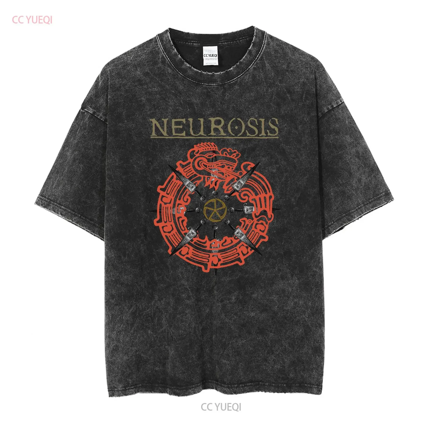 Neurosis Band Music Concert Black T Shirt Cotton S 5XL long or short sleeves vintage Washed Top For Everyday Wear Breathable