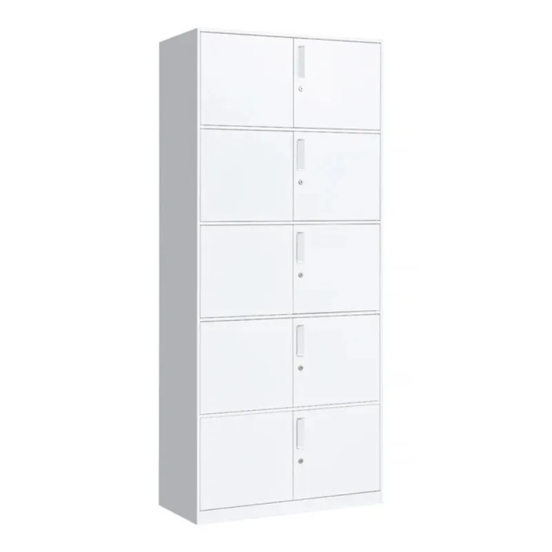 Industrial Metal Steel Shoe Shelves Suit and File Folder Cabinet Locker Home