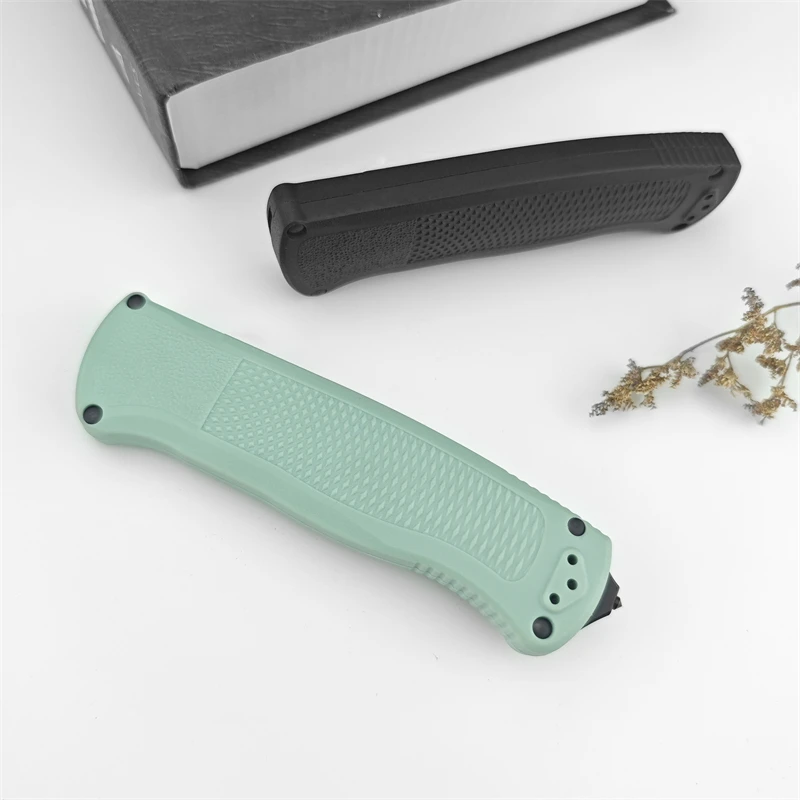 Tail spine BM5370 pocket knife D2 blade hiking camping tactical nylon brazing handle survival self-defense EDC folding