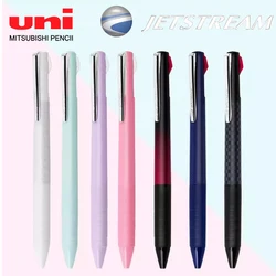 Japanese UNI JETSTREAM Ballpoint Pen SXE3-JSS Oily Press Multi-function Pen Student Special Writing Smooth School Stationery