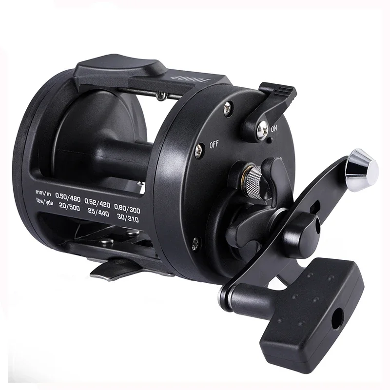 Sougayilang Saltwater Fishing Reel 3000 4000 Series Trolling Reel Drum Fishing Reel Saltwater Right Hand Sea Fishing Reel Pesca