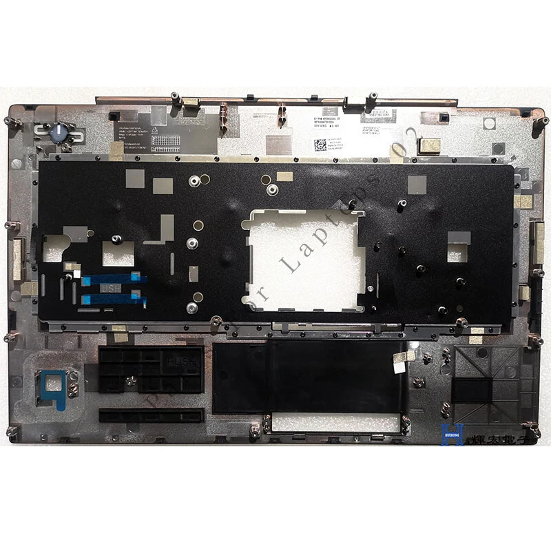 P+For DELL M7730 7740 C Cover Keyboard Bezel With Fingerprint hole 0FPG5T FPG5T