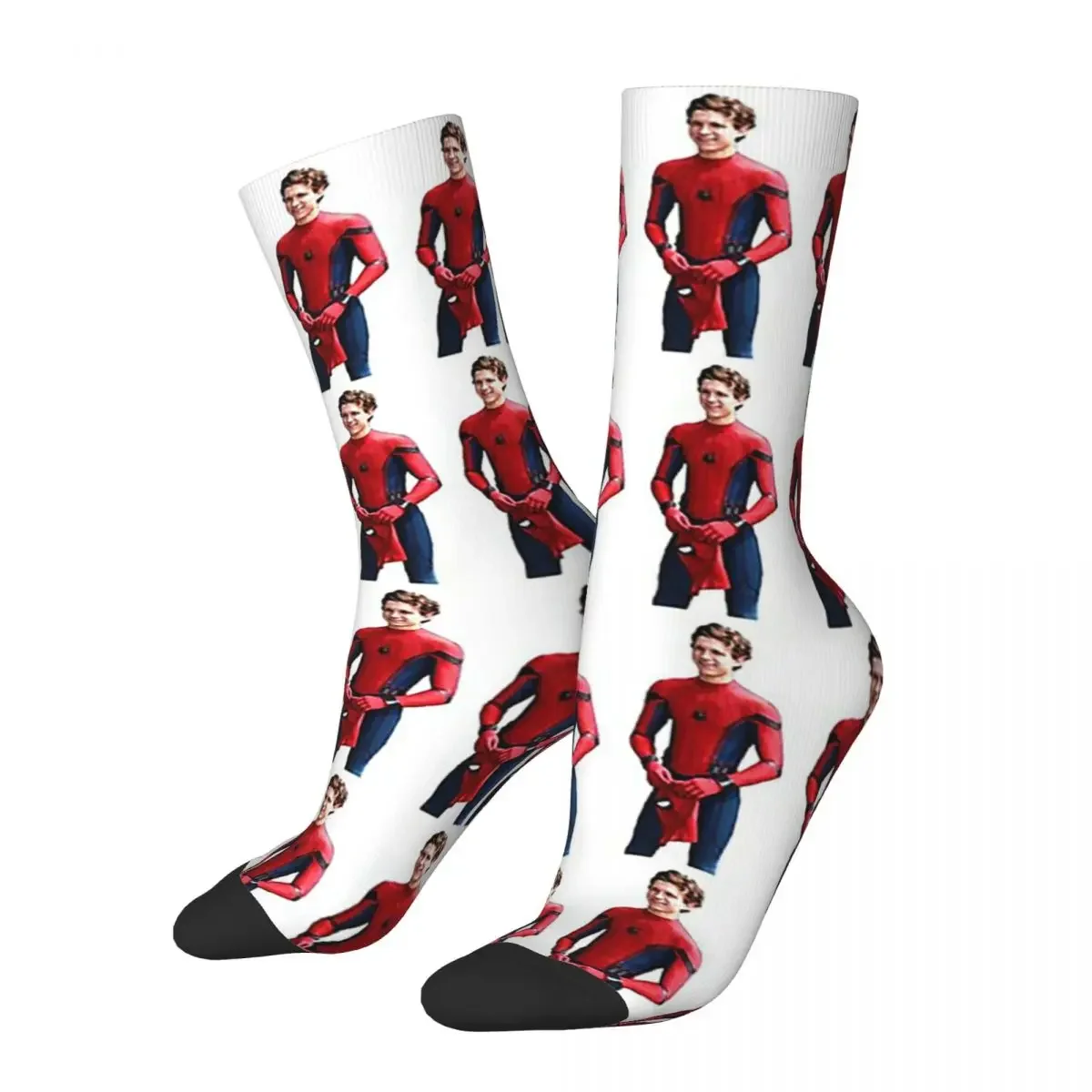 

Tom Holland Socks Harajuku High Quality Stockings All Season Long Socks Accessories for Man's Woman's Birthday Present