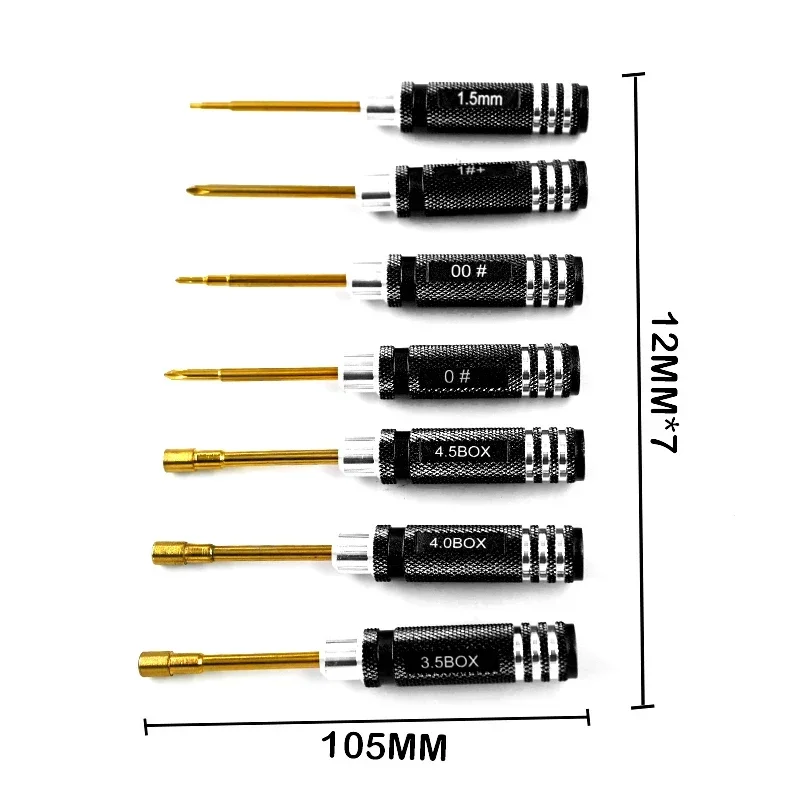 Ingelaste Cross Hex Schroevendraaier Gereedschap Moersleutel Kit voor Wltoys Trxs Axiale RC Helicopter Auto Vliegtuigen FPV Drone