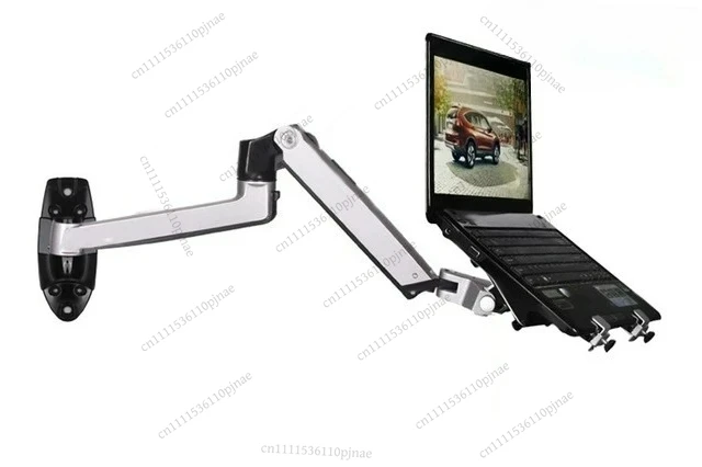 Aluminum Alloy Mechanical Spring Arm Wall Mount Laptop Holder Full Motion Laptop Mount Arm Monitor Holder Laptop Stand