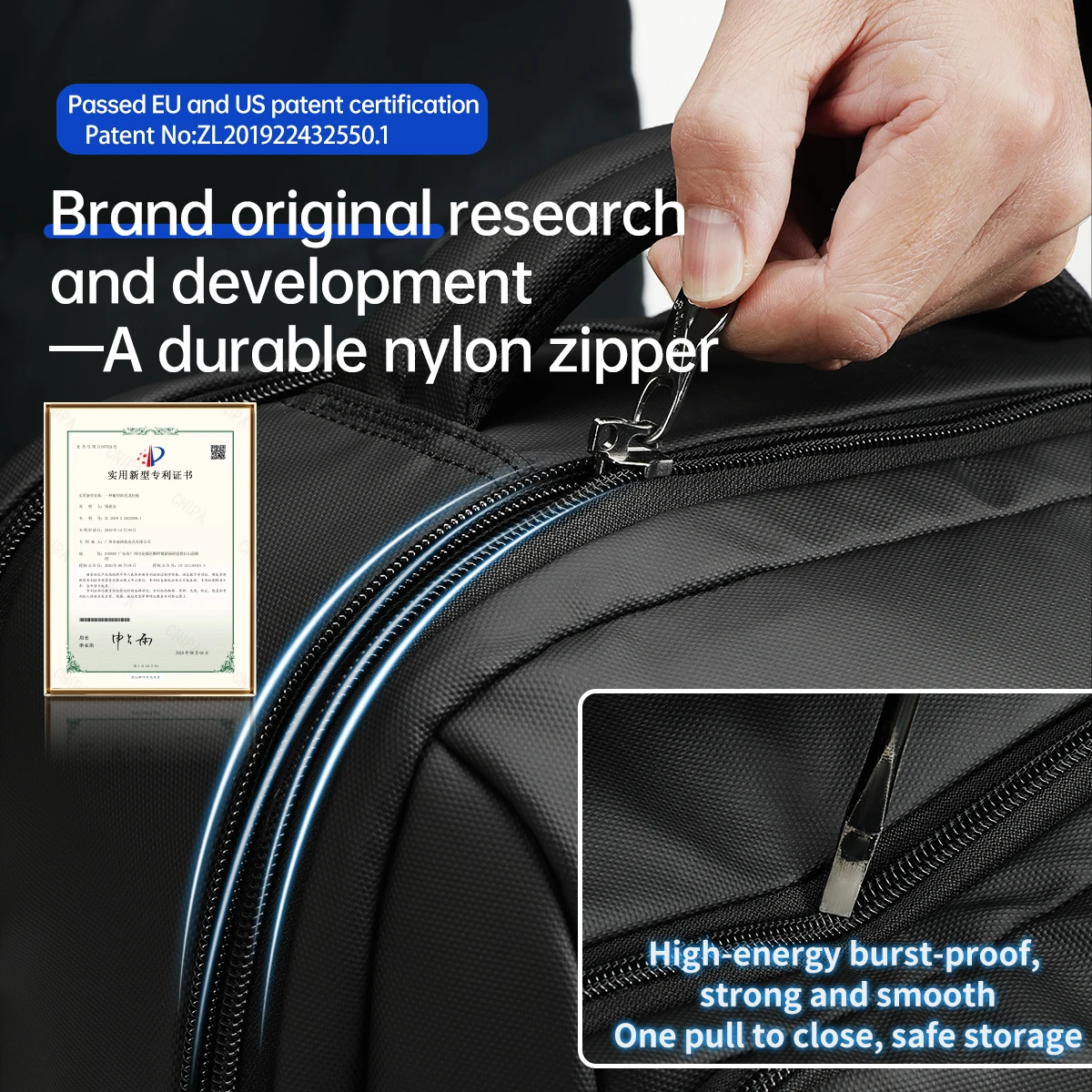 حقيبة ظهر للكمبيوتر المحمول جديدة مقاس 15.6 17 بوصة من Tigernu مع مقاومة للصدمات للعمل والأعمال التجارية موضة 2024 حقيبة ظهر أفضل هدية