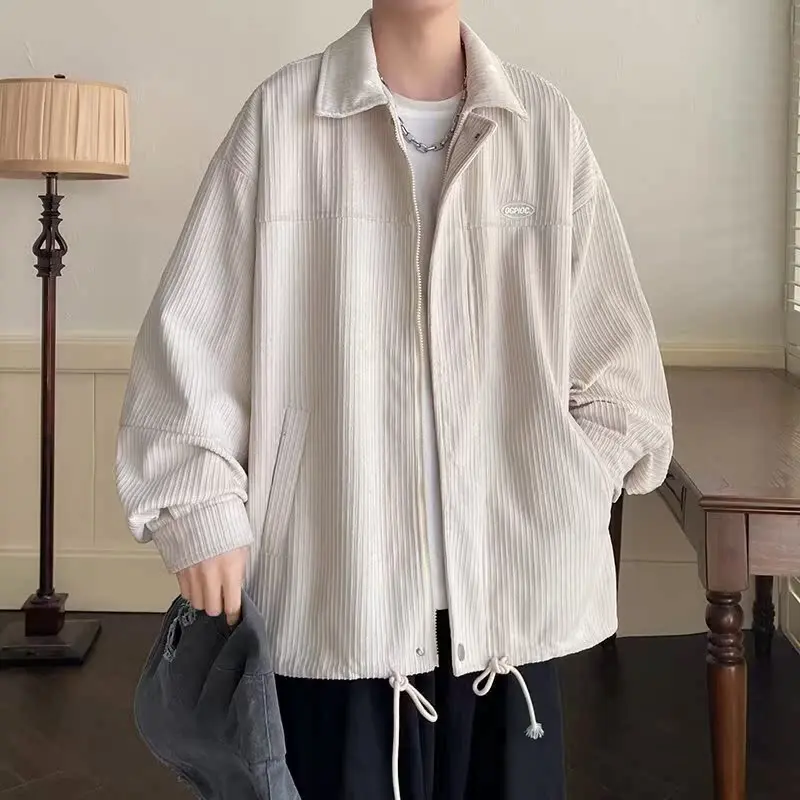 

Осенняя мужская куртка больших размеров в японском ретро-стиле, молодежная, высококачественная, повседневная, для работы, Haome