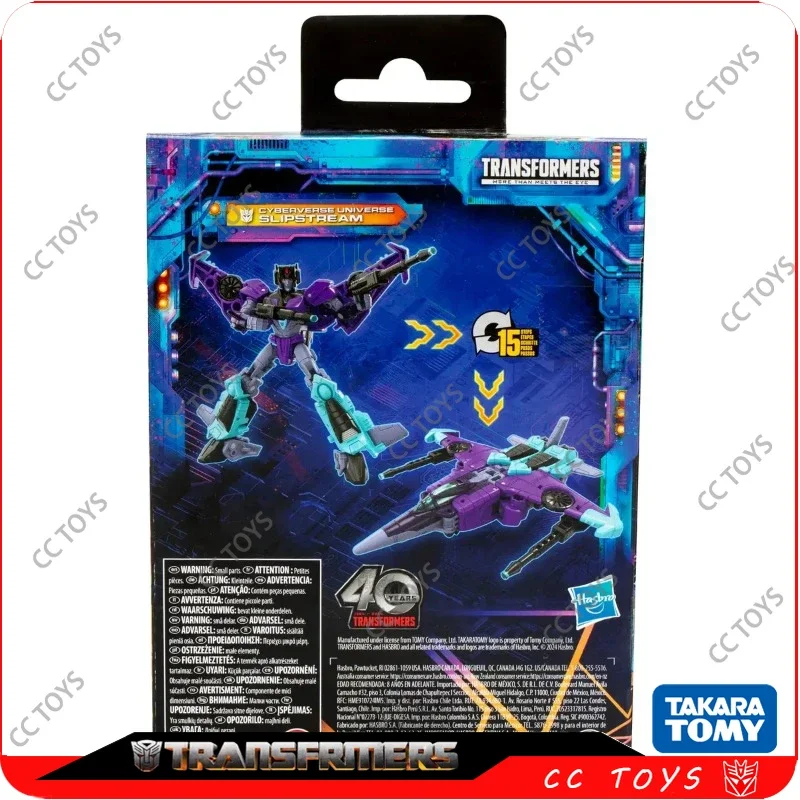 W magazynie Transformers Toys Legacy United Deluxe Class Cybertron Universe Slipstream Figurki akcji Roboty Kolekcje anime