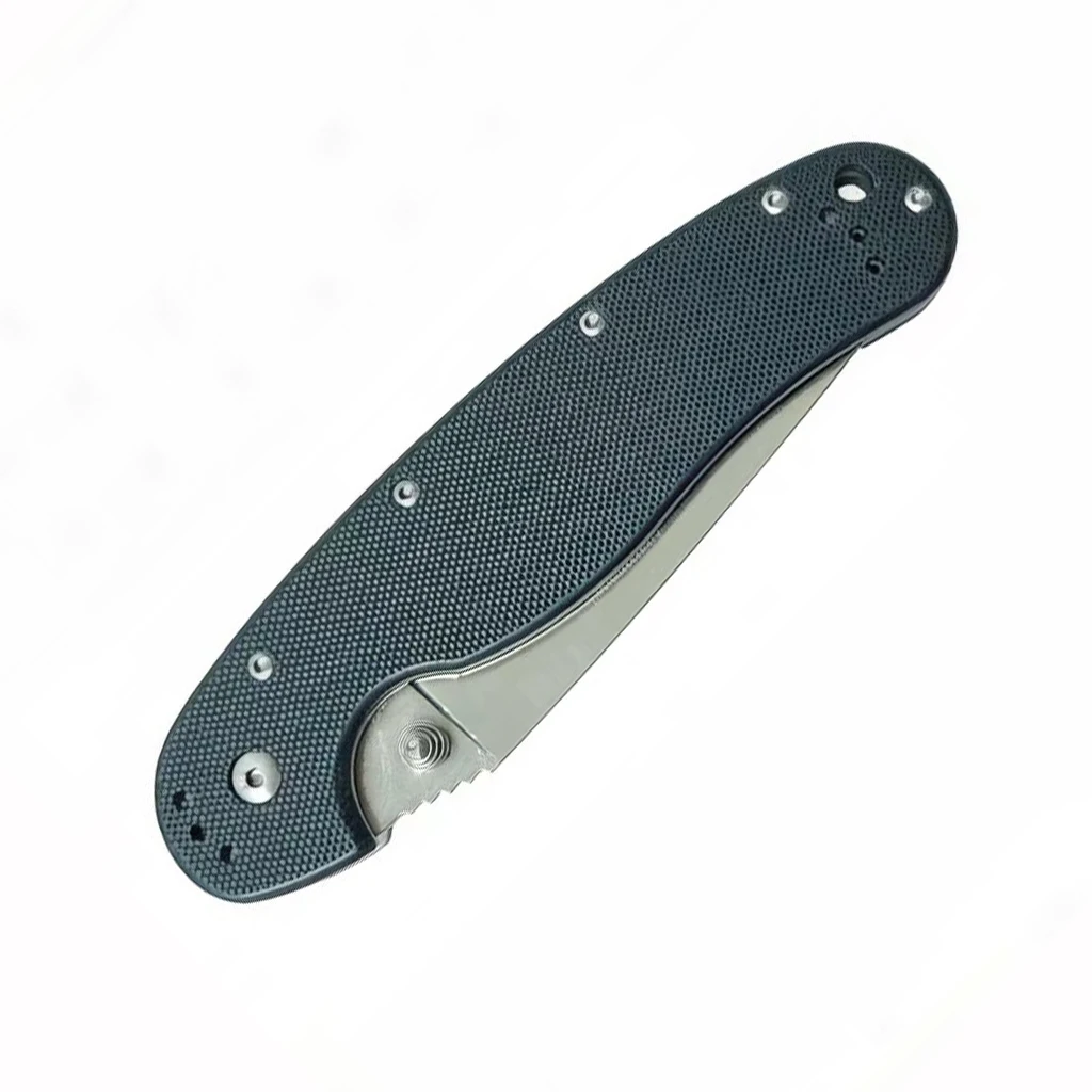 R1 Folding Knife AUS-8 Blade Steel G10 Handle EDC Tool Knife For Outdoor Camping - view 5