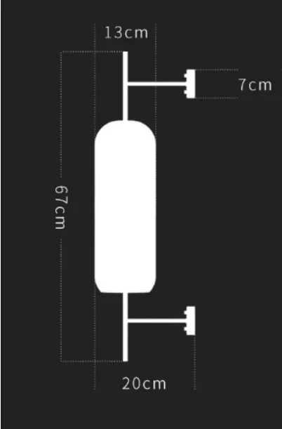 Imagem -04 - Luminária de Parede Led Moderna Vintage Arandela para Quarto Lâmpada para Decoração de Sala de Estar Luz Led Europeia