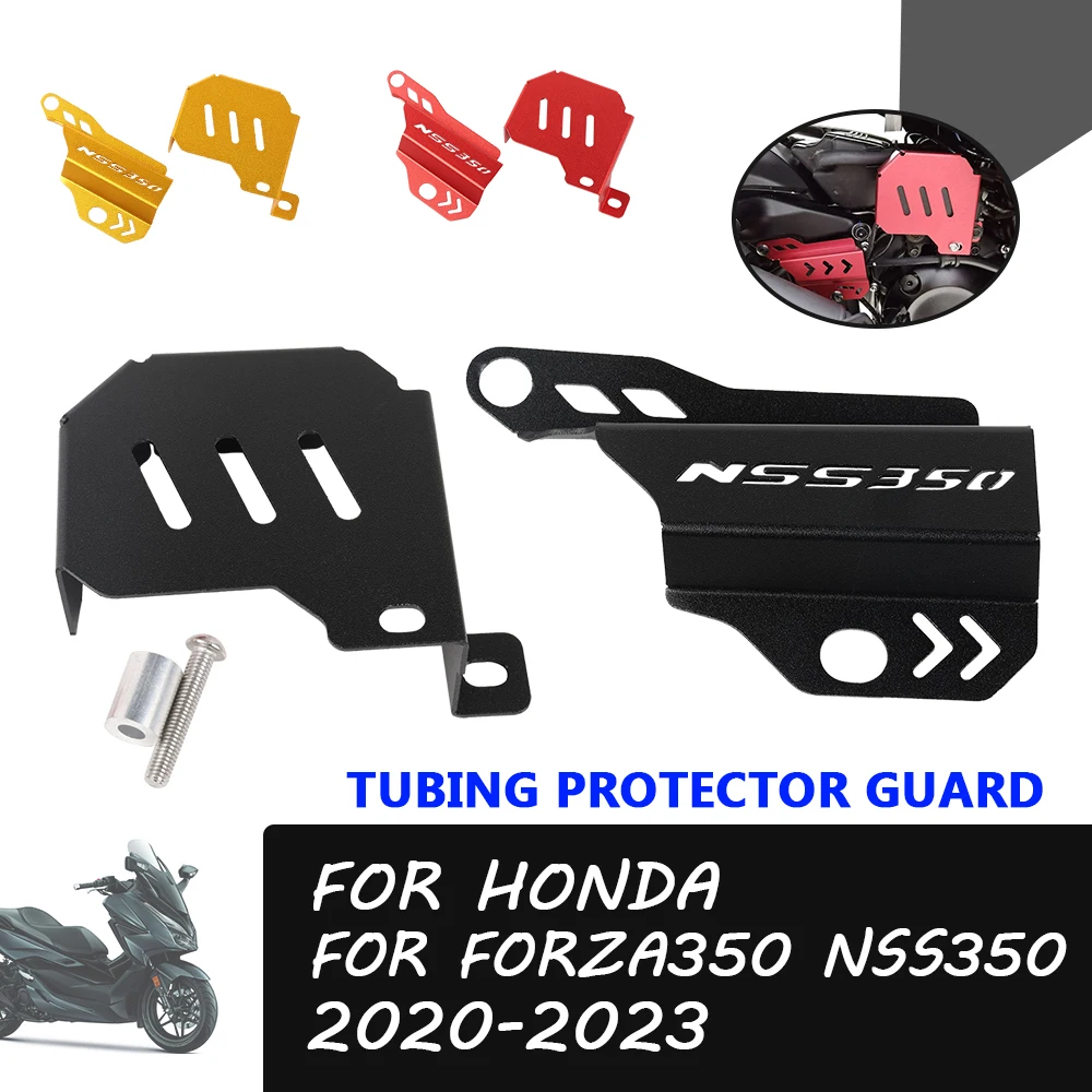 

Motorcycle Accessories Ignition Coil Cap Guard Tubing Protection Cover Set For Honda Forza 350 NSS 350 FORZA350 NSS350 2022 2023